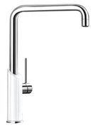 Смеситель Бланко Jil сочетание материалов хром/керамика белый фото в Санкт-Петербурге Смеситель Blanco Jil сочетание материалов хром/керамика белый фото в Санкт-Петербурге