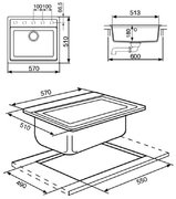 Мойка Смег VC57N фото 2 в Санкт-Петербурге Мойка Smeg VC57N фото 2 в Санкт-Петербурге