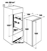 Встраиваемый холодильник Kuppersbusch IKEF 2380-1 фото 2 в Санкт-Петербурге