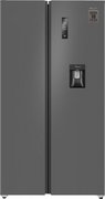 Отдельностоящий холодильник с инвертором и подачей воды Weissgauff WSBS 590 Inverter NoFrost Water Dispenser Grey фото в Санкт-Петербурге