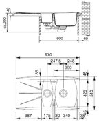 Мойка Franke MIG 651 бежевый фото 2 в Санкт-Петербурге