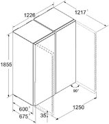 Холодильник Liebherr XRFsd 5220 (SFNsdd 5227 + SRsdd 5220) фото 4 в Санкт-Петербурге