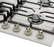 Газовая варочная панель Kuppersberg FG 601 W Silver фото 3 в Санкт-Петербурге