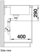 Мойка BLANCO ANDANO 500-IF/A нержавеющая сталь, клапан-автомат фото 4 в Санкт-Петербурге Мойка BLANCO ANDANO 500-IF/A нержавеющая сталь, клапан-автомат фото 4 в Санкт-Петербурге