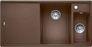 Мойка Blanco AXIA III 6 S чаша справа, доска стекло клапан-автомат InFino® мускат фото в Санкт-Петербурге