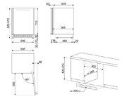 Встраиваемый винный холодильник Smeg CVI138LS3 фото 4 в Санкт-Петербурге