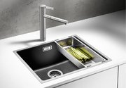 Мойка Бланко Subline 500-IF SteelFrame антрацит фото 2 в Санкт-Петербурге Мойка Blanco Subline 500-IF SteelFrame антрацит фото 2 в Санкт-Петербурге
