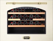 Встраиваемый винный шкаф Lofra ZBRBI24M/O CANTINA 24 AVORIO OTTONE фото в Санкт-Петербурге