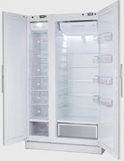 Холодильник с морозильной камерой Festivo 120 CFM 120CFM521 (белый/нержавеющая сталь) фото 2 в Санкт-Петербурге