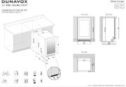 Винный шкаф Dunavox DAUF-38.100DSS.TO фото 4 в Санкт-Петербурге