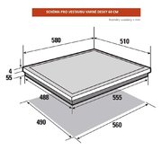 Индукционная варочная панель Brandt BPI6427B фото 2 в Санкт-Петербурге