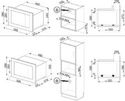 Встраиваемая микроволновая печь Smeg FMI120N2 фото 4 в Санкт-Петербурге