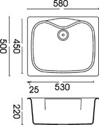 Мойка Смег LSE58AV фото 2 в Санкт-Петербурге Мойка Smeg LSE58AV фото 2 в Санкт-Петербурге