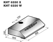 Вытяжка Korting KHT 6330 X фото 2 в Санкт-Петербурге