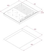 Индукционная варочная панель Teka IZF 64440 MSP BLACK фото 2 в Санкт-Петербурге