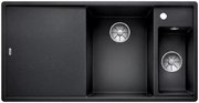 Мойка Blanco AXIA III 6 S-F чаша справа, доска ясень клапан-автомат InFino® антрацит фото в Санкт-Петербурге