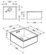 Мойка Smeg VSTQ40-2 фото 3 в Санкт-Петербурге