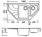 Мойка Смег LSE102P фото 2 в Санкт-Петербурге Мойка Smeg LSE102P фото 2 в Санкт-Петербурге