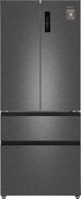 Отдельностоящий холодильник Weissgauff WFD 450 Built-in Inverter NoFrost Dark Inox