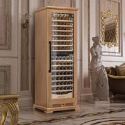 Винный шкаф Meyvel MV163PRO-KBT2 (Натуральный бук) фото 2 в Санкт-Петербурге