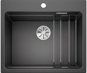 Мойка Blanco Etagon 6 антрацит клапан-автомат InFino 524539 фото 2 в Санкт-Петербурге