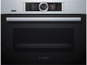 Компактный встраиваемый духовой шкаф-пароварка BOSCH CSG656RS7 Компактный встраиваемый духовой шкаф-пароварка BOSCH CSG656RS7