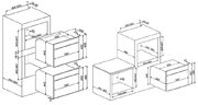 Компактный духовой шкаф с СВЧ Smeg SF4920MCN фото 2 в Санкт-Петербурге