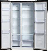 Холодильник Hyundai CS5003F черное стекло фото 4 в Санкт-Петербурге