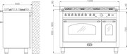 Варочный центр Lofra PNMD126GV+E/2CI фото 2 в Санкт-Петербурге