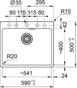 Мойка Франке MRG 610-54 FTL сахара фото 2 в Санкт-Петербурге Мойка Franke MRG 610-54 FTL сахара фото 2 в Санкт-Петербурге