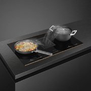 Варочная панель с вытяжкой Smeg HOBD682R1 фото 4 в Санкт-Петербурге