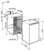 Встраиваемый холодильник Liebherr IK 1950 Premium фото 3 в Санкт-Петербурге