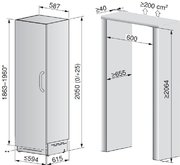 Встраиваемая морозильная камера V-ZUG V6000 Supreme FR6T-51099 R фото 4 в Санкт-Петербурге