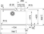 Мойка Франке UBG 610-72 оникс фото 3 в Санкт-Петербурге Мойка Franke UBG 610-72 оникс фото 3 в Санкт-Петербурге