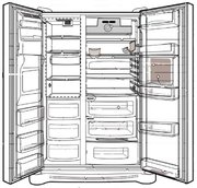 Холодильник Smeg SBS800AO9 фото 3 в Санкт-Петербурге