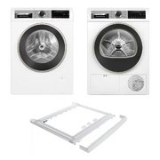 Bosch Serie 4 (стиральная машина WGA24400ME + сушильная машина WQG1420AME + монтажный элемент WTZ20410) Bosch Serie 4 (стиральная машина WGA24400ME + сушильная машина WQG1420AME + монтажный элемент WTZ20410)