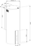 Вытяжка Korting KHC 35969 DW Cylinder фото 2 в Санкт-Петербурге