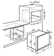 Духовой шкаф Smeg SFP140B фото 2 в Санкт-Петербурге