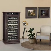 Винный шкаф Meyvel MV69-WD1-C (Dark Chocolate) фото 2 в Санкт-Петербурге