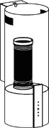 Вытяжка Korting KHC 35969 DN Cylinder фото 3 в Санкт-Петербурге