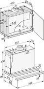 Встраиваемая вытяжка Miele DAS 2620 матовый черный фото 4 в Санкт-Петербурге
