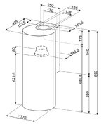 Вытяжка Smeg KR37XE фото 4 в Санкт-Петербурге