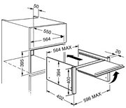 Дверца для микроволновой печи Smeg PMO800C-8 фото 2 в Санкт-Петербурге