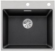 Мойка Бланко SUBLINE 500-IF/A клапан-автомат InFino® антрацит фото в Санкт-Петербурге Мойка Blanco SUBLINE 500-IF/A клапан-автомат InFino® антрацит фото в Санкт-Петербурге