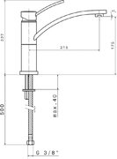 Смеситель Smeg ME6RA фото 2 в Санкт-Петербурге