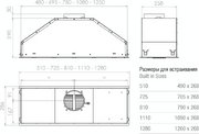 Встраиваемая вытяжка Pando GTI/510 NEGRO V.1050 ECO SEC PLUS фото 3 в Санкт-Петербурге