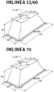Встраиваемая вытяжка Kuppersberg INLINEA 70 BX фото 4 в Санкт-Петербурге