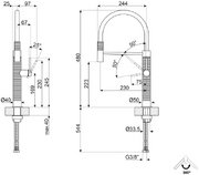 Смеситель Смег MID6DKX фото 4 в Санкт-Петербурге Смеситель Smeg MID6DKX фото 4 в Санкт-Петербурге