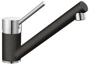 Смеситель Бланко Antas chrome/Silgranit антрацит фото в Санкт-Петербурге Смеситель Blanco Antas chrome/Silgranit антрацит фото в Санкт-Петербурге