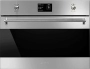 Компактный многофункциональный духовой шкаф Smeg SF4390VCX